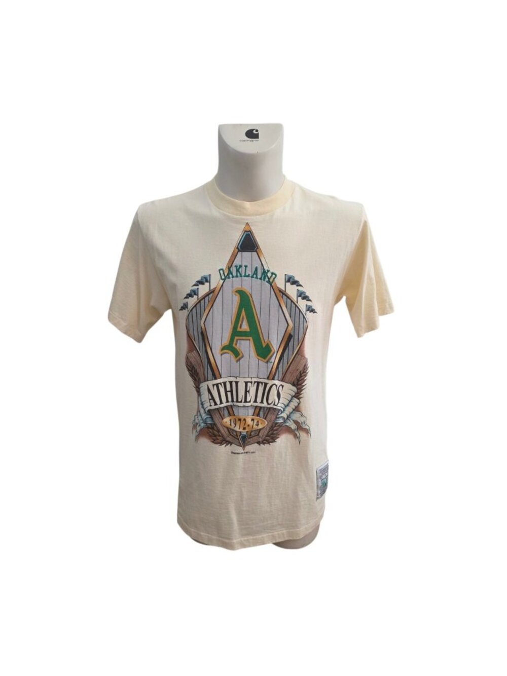 Vtg Starter 1993 MLB Oakland Athletics A's T-Shirt Cooperstown Collection M